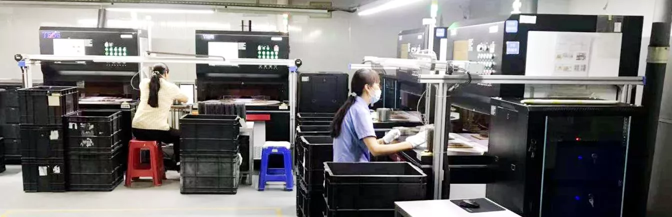 镭雕车间